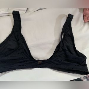 NWOT SAVAGE X FENTY  black lace bra